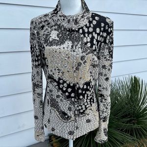 Beautiful St. John’s Jacket / pairs beautifully with a cream or black skirt.